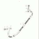 GS850G 1982-1983 Задние тормозные трубки