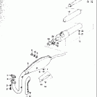 JR50R 1983 Глушитель
