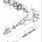 GS650GL 1983 Propeller shaft-final drive gear