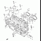 GS550E, ES 1983 Головка цилиндра