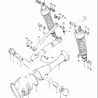 GS850G 1982-1983 Rear swinging arm (model d)