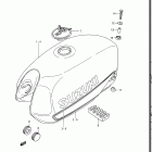 GS750E,ES 1983 Fuel tank (gs750ed)