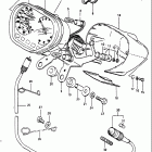 GS750S 1983 Спидометр-тахометр