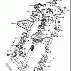 GS1100E,ES 1982-1983 Steering stem (gs1100ez)
