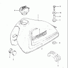 SP125 1982-1983 Fuel tank (model z)