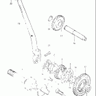 DR500 1983 Кик стартер