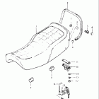 GS850G 1982-1983 Seat (model d)
