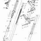 SP125 1982-1983 Передняя вилка