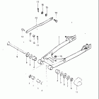 GN125 1982-1983 Маятник задний