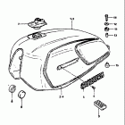 GS850G 1982-1983 Fuel tank (model d)