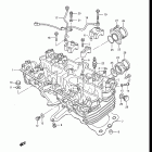 GS750E,ES 1983 Головка цилиндра