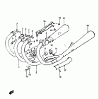 GS1100GL 1982-1983 Глушитель