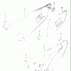 DR125 1982-1983 Frame cover (model d)