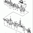 GS1100GK 1982-1983 Коленвал