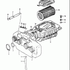 GS750T 1982-1983 Air cleaner (model d)