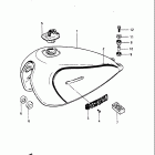 GS300L 1982-1983 Fuel tank (model z)