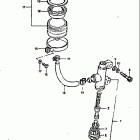 GS850G 1982-1983 Задний торм цилиндр