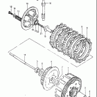 SP125 1982-1983 Сцепление
