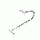 GS650G 1983 Задние тормозные трубки