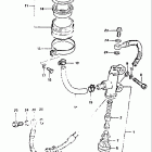 GS1100GL 1982-1983 Задний торм цилиндр