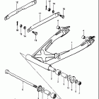GS750T 1982-1983 Маятник задний