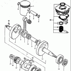 RM60 1982-1983 Коленвал