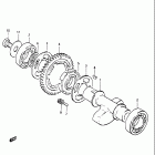 GN250 1982-1983 Балансир кривошипа