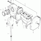 DR250 1982-1983 Воздухозаборник