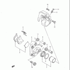 GS450L 1983 Передний суппорт тормозной