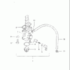 DR125 1982-1983 Топливный кран
