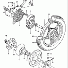 GS300L 1982-1983 Заднее колесо