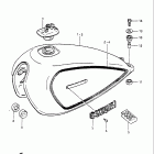 GS300L 1982-1983 Fuel tank (model d)