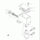 GS650G 1983 Главный тормозной цилиндр