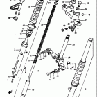 SP100 1983 Передняя вилка