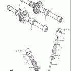 GS850G 1982-1983 Распред вал-клапана