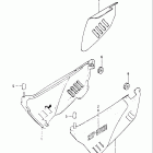 SP250 1982-1983 Frame cover (model d)