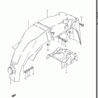 GS550E, ES 1983 Заднее крыло