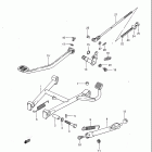 GS450GA 1982-1983 Подножки