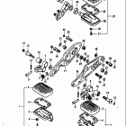 GS1100GK 1982-1983 Footrest (gs1100gk2 / gkd)