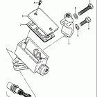 GS550L 1983 Главный тормозной цилиндр,передний