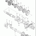 DR500 1983 Трансмиссия