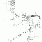 GS650M 1983 Задний торм цилиндр
