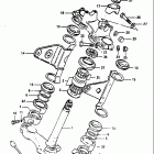 GS1100E,ES 1982-1983 Steering stem (gs1100ed)