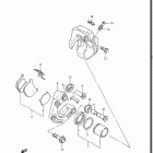 GS750E,ES 1983 Передний суппорт тормозной