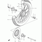 GS450GA 1982-1983 Переднее колесо