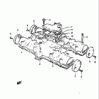 GS850G 1982-1983 Крышка головки цилиндров