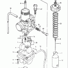 RM80 1982 Карбюратор