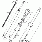 GS550M 1982 Передняя вилка