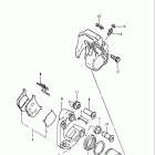 GS450T,-TX 1981-1982 Передний суппорт тормозной