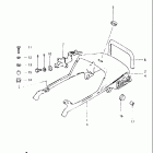 GS650E 1981-1982 Seat tail cover (model x)